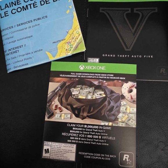 Grand Theft Auto V (GTA V) Xbox One - With Case - Picture 3 of 3